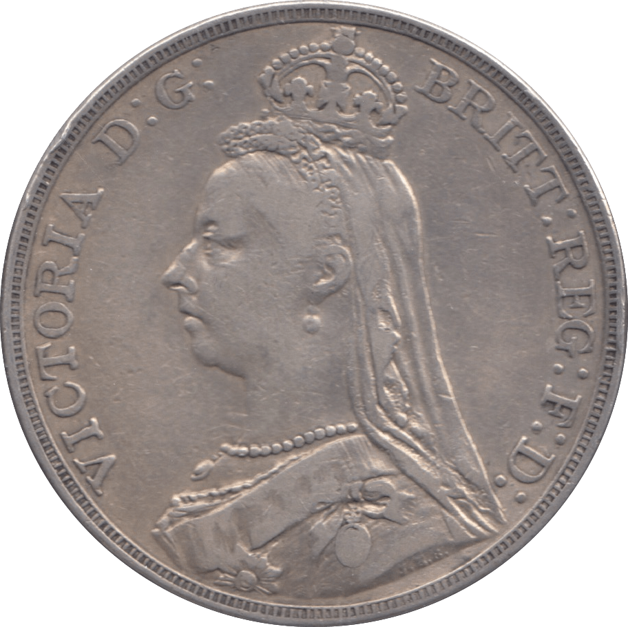 1892 CROWN ( FINE ) 3 - CROWN - Cambridgeshire Coins