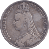 1892 CROWN ( FINE ) - CROWN - Cambridgeshire Coins