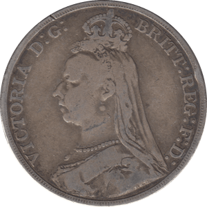 1892 CROWN ( FINE ) - CROWN - Cambridgeshire Coins