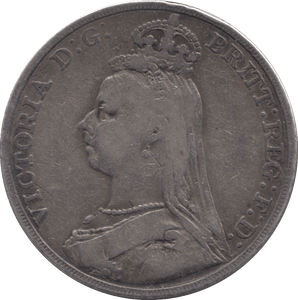 1892 CROWN ( FINE ) - CROWN - Cambridgeshire Coins