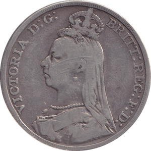 1892 CROWN ( FINE ) - CROWN - Cambridgeshire Coins