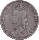 1892 CROWN ( FINE ) - CROWN - Cambridgeshire Coins