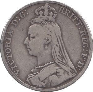 1892 CROWN ( FINE ) - Crown - Cambridgeshire Coins