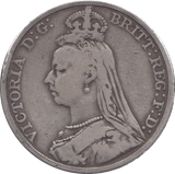 1892 CROWN ( FINE ) - Crown - Cambridgeshire Coins