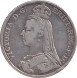 1892 CROWN ( FINE ) - CROWN - Cambridgeshire Coins