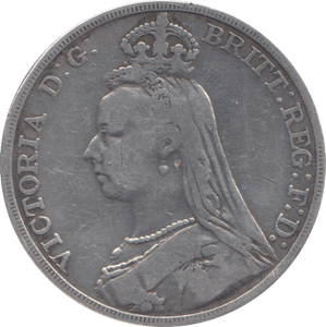 1892 CROWN ( FINE ) - CROWN - Cambridgeshire Coins