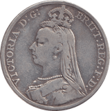 1892 CROWN ( FINE ) - CROWN - Cambridgeshire Coins