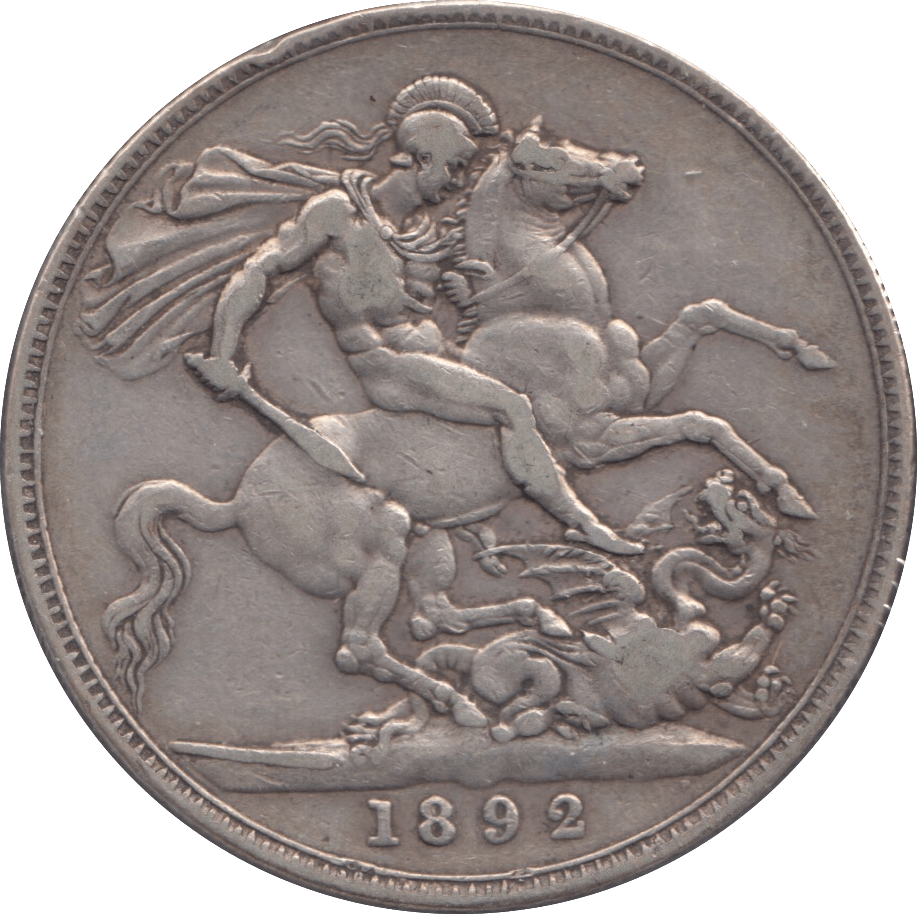 1892 CROWN ( GF ) - CROWN - Cambridgeshire Coins
