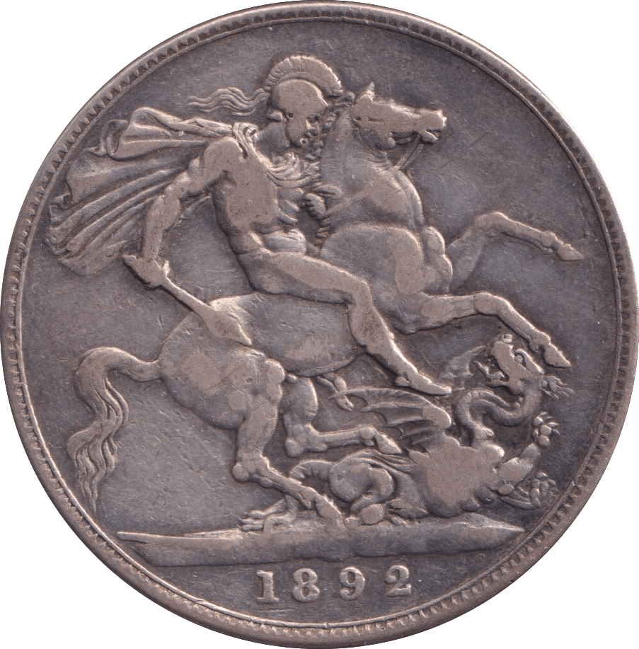 1892 CROWN ( GF ) - Crown - Cambridgeshire Coins