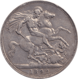 1892 CROWN ( GF ) - CROWN - Cambridgeshire Coins