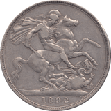 1892 CROWN ( GF ) - CROWN - Cambridgeshire Coins