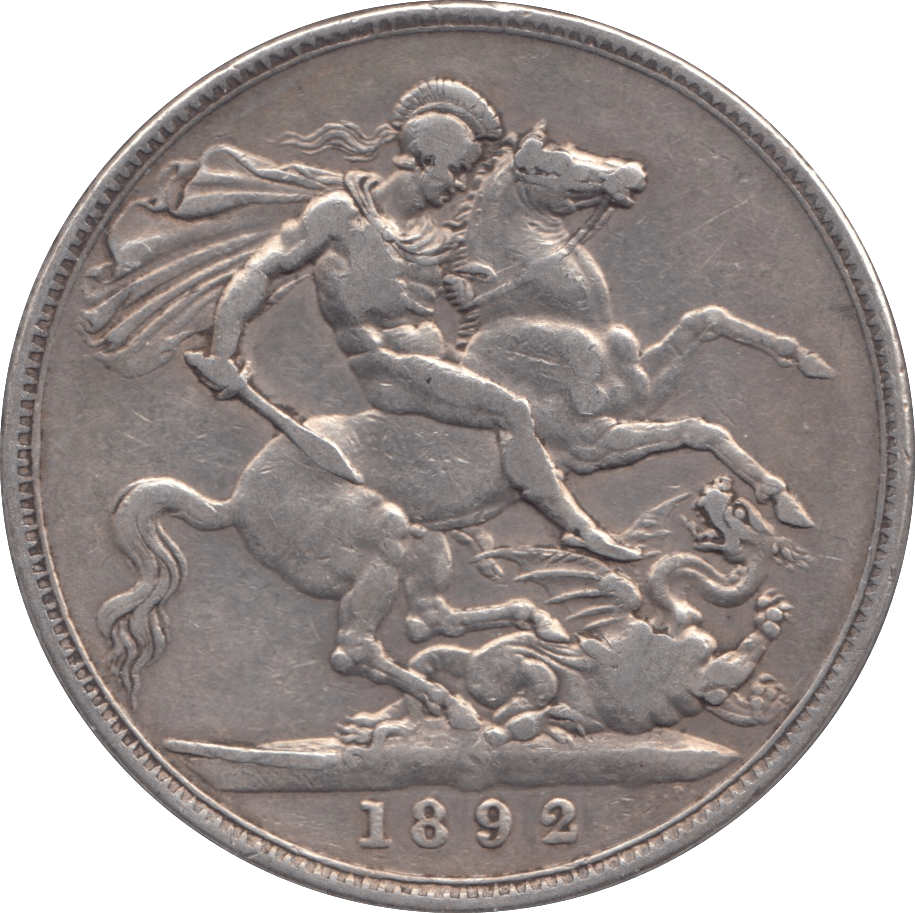 1892 CROWN ( GF ) - Crown - Cambridgeshire Coins