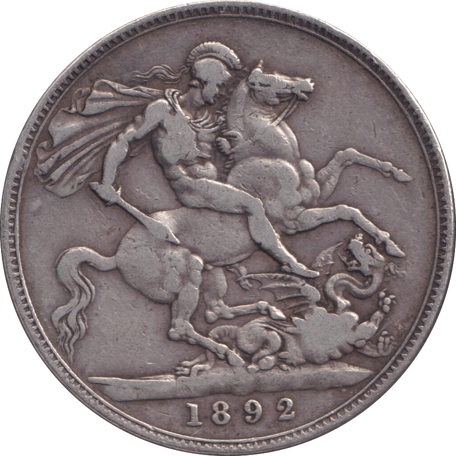 1892 CROWN ( GF ) - CROWN - Cambridgeshire Coins