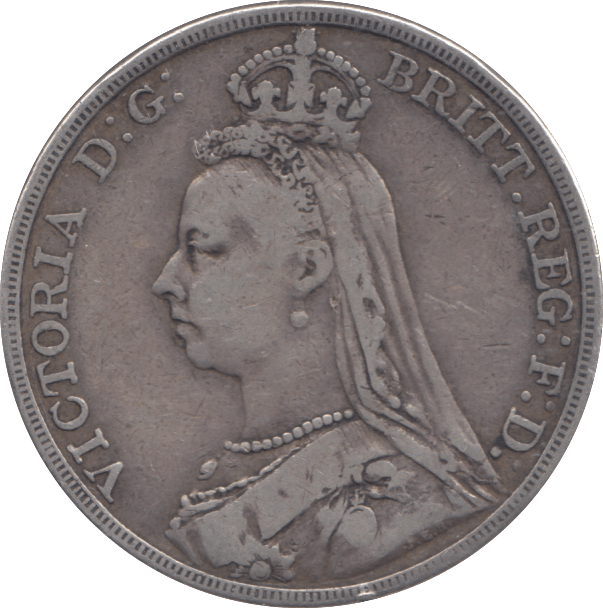 1892 CROWN ( GF ) - CROWN - Cambridgeshire Coins