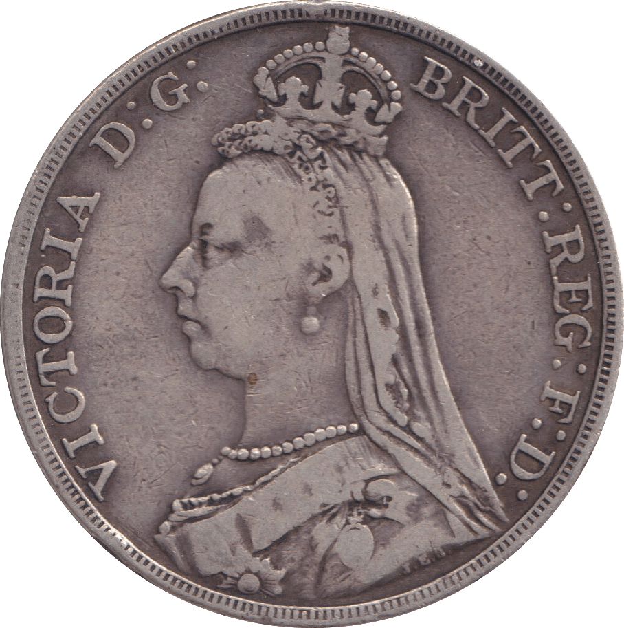 1892 CROWN ( GF ) - FLORIN - Cambridgeshire Coins