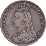 1892 CROWN ( GF ) - FLORIN - Cambridgeshire Coins