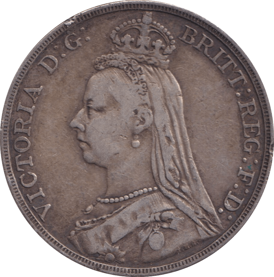 1892 CROWN ( GF ) - FLORIN - Cambridgeshire Coins