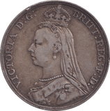 1892 CROWN ( GF ) - FLORIN - Cambridgeshire Coins
