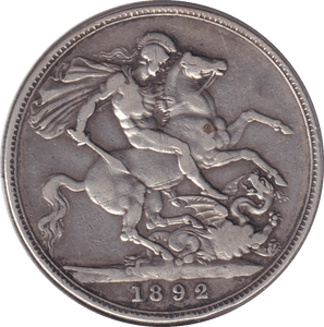 1892 CROWN (GF) - CROWN - Cambridgeshire Coins