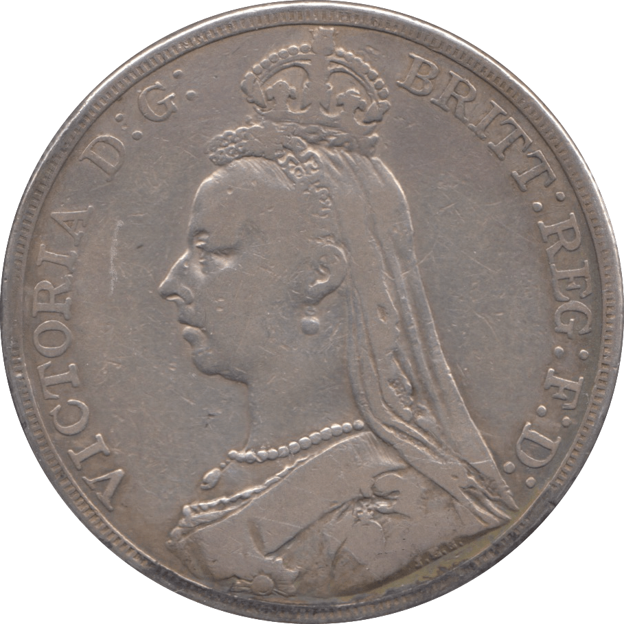 1892 CROWN ( NF ) - CROWN - Cambridgeshire Coins