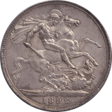 1892 CROWN ( UNC ) - CROWN - Cambridgeshire Coins