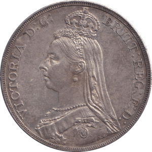 1892 CROWN ( UNC ) - CROWN - Cambridgeshire Coins