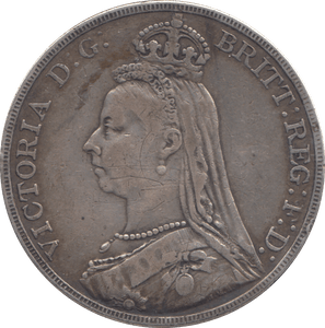 1892 CROWN ( VF ) - CROWN - Cambridgeshire Coins