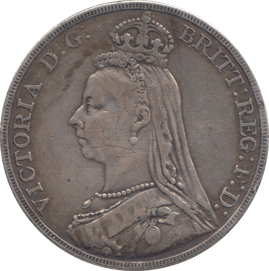 1892 CROWN ( VF ) - CROWN - Cambridgeshire Coins