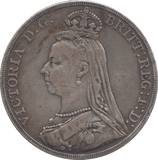 1892 CROWN ( VF ) - CROWN - Cambridgeshire Coins