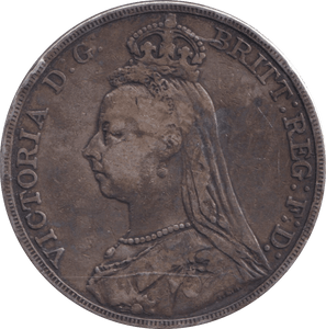 1892 CROWN ( VF ) - CROWN - Cambridgeshire Coins