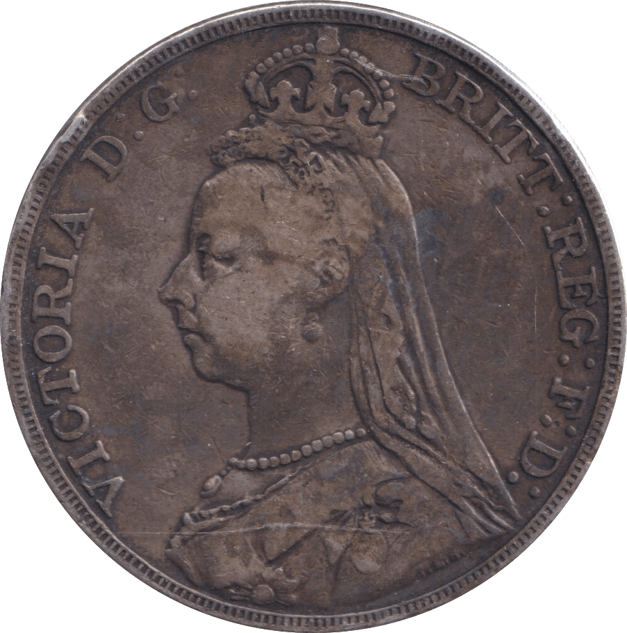 1892 CROWN ( VF ) - CROWN - Cambridgeshire Coins