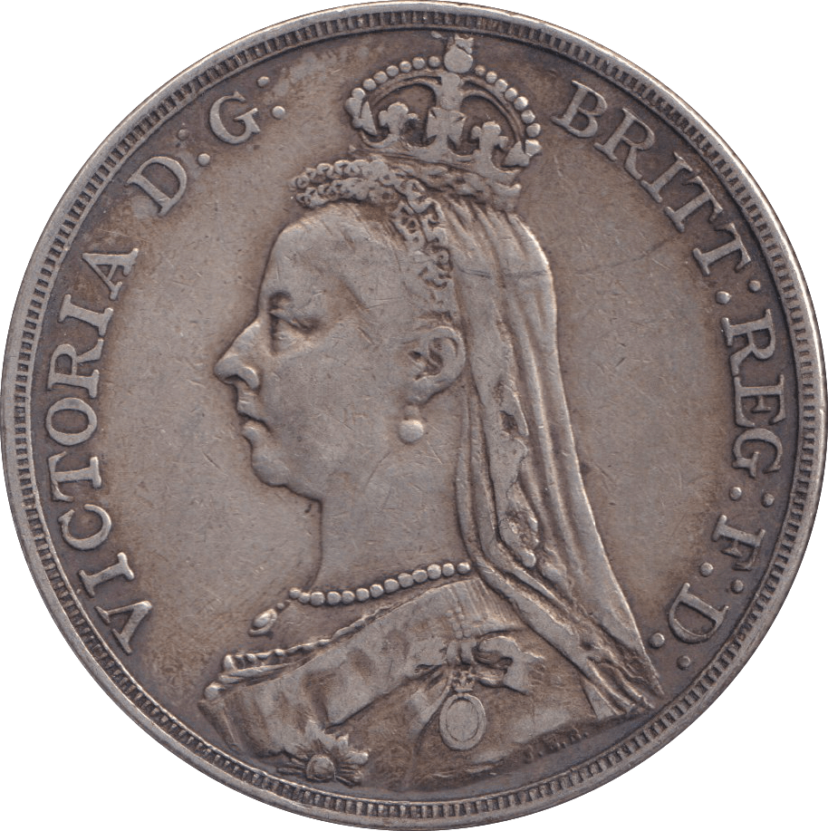 1892 CROWN ( VF ) - CROWN - Cambridgeshire Coins
