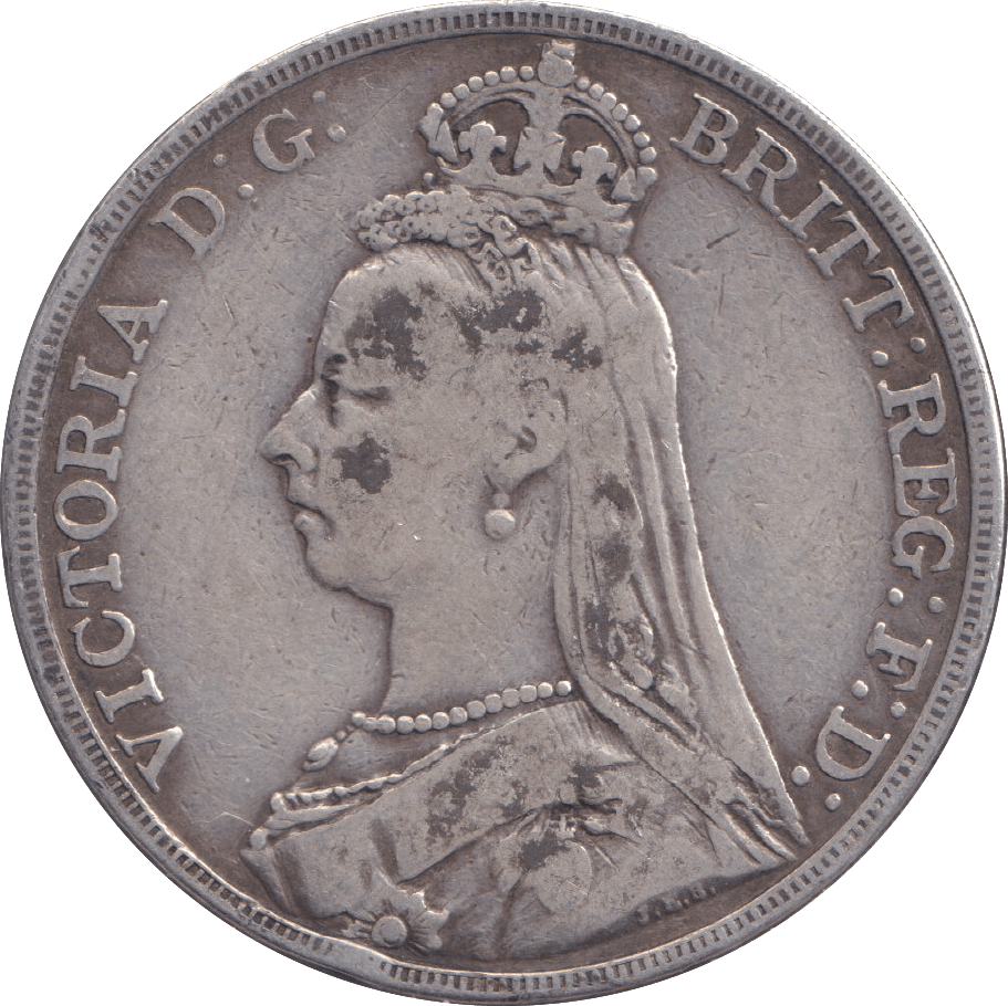 1892 CROWN ( VF ) - CROWN - Cambridgeshire Coins