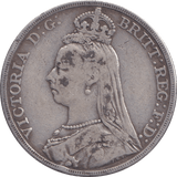 1892 CROWN ( VF ) - CROWN - Cambridgeshire Coins