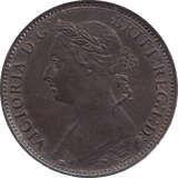 1892 FARTHING ( AUNC ) - FARTHING - Cambridgeshire Coins