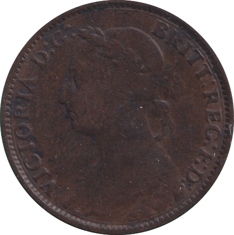 1892 FARTHING ( NF ) - FARTHING - Cambridgeshire Coins