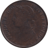 1892 FARTHING ( NF ) - FARTHING - Cambridgeshire Coins