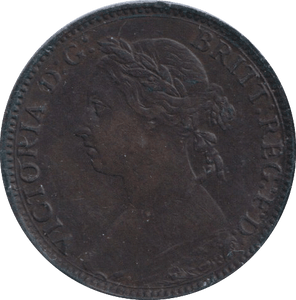 1892 FARTHING ( VF ) - Farthing - Cambridgeshire Coins