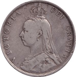 1892 FLORIN ( F ) - FLORIN - Cambridgeshire Coins