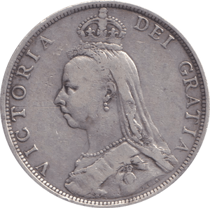 1892 FLORIN ( VF ) - FLORIN - Cambridgeshire Coins