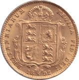 1892 GOLD HALF SOVEREIGN ( AUNC ) - HALF SOVEREIGN - Cambridgeshire Coins