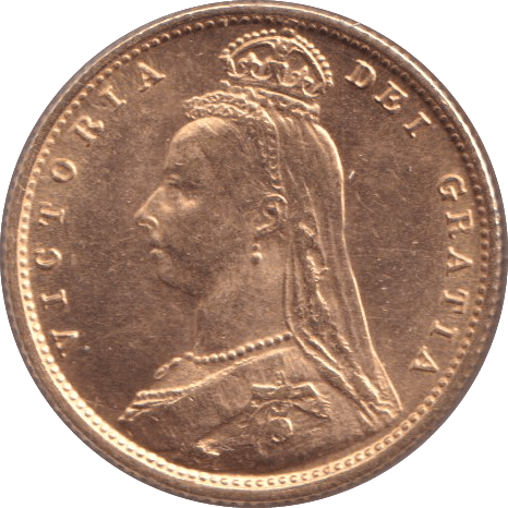 1892 GOLD HALF SOVEREIGN ( AUNC ) - HALF SOVEREIGN - Cambridgeshire Coins