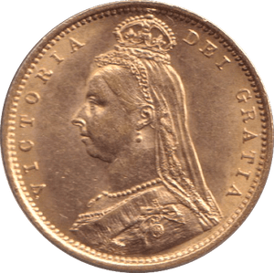 1892 GOLD HALF SOVEREIGN ( AUNC ) - HALF SOVEREIGN - Cambridgeshire Coins