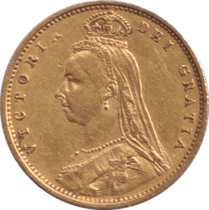 1892 GOLD HALF SOVEREIGN ( EF ) - HALF SOVEREIGN - Cambridgeshire Coins