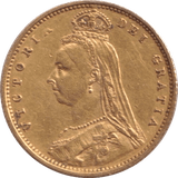 1892 GOLD HALF SOVEREIGN ( EF ) - HALF SOVEREIGN - Cambridgeshire Coins