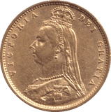 1892 GOLD HALF SOVEREIGN ( EF ) - HALF SOVEREIGN - Cambridgeshire Coins