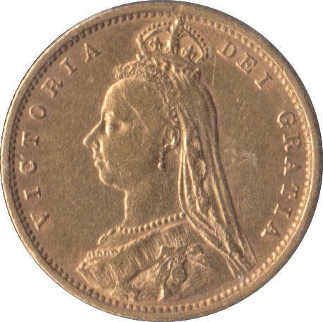 1892 GOLD HALF SOVEREIGN ( EF ) - HALF SOVEREIGN - Cambridgeshire Coins