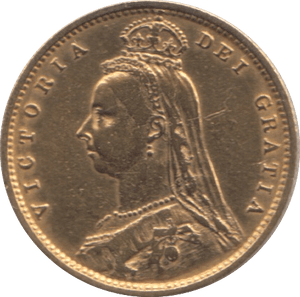 1892 GOLD HALF SOVEREIGN ( GVF ) - Half Sovereign - Cambridgeshire Coins