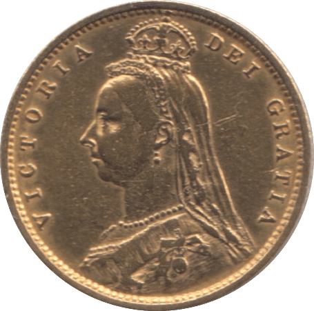 1892 GOLD HALF SOVEREIGN ( GVF ) - Half Sovereign - Cambridgeshire Coins