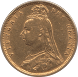 1892 GOLD HALF SOVEREIGN ( GVF ) - HALF SOVEREIGN - Cambridgeshire Coins